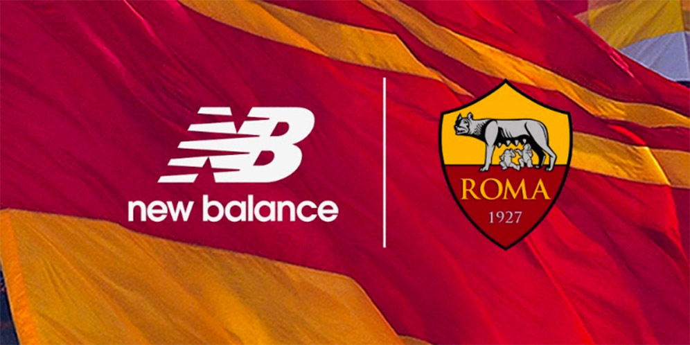 Resmi, AS Roma Berganti Sponsor ke New Balance